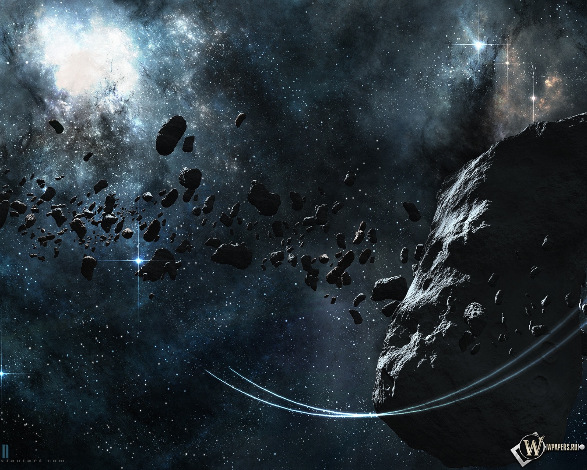 Астероид 1920x1536