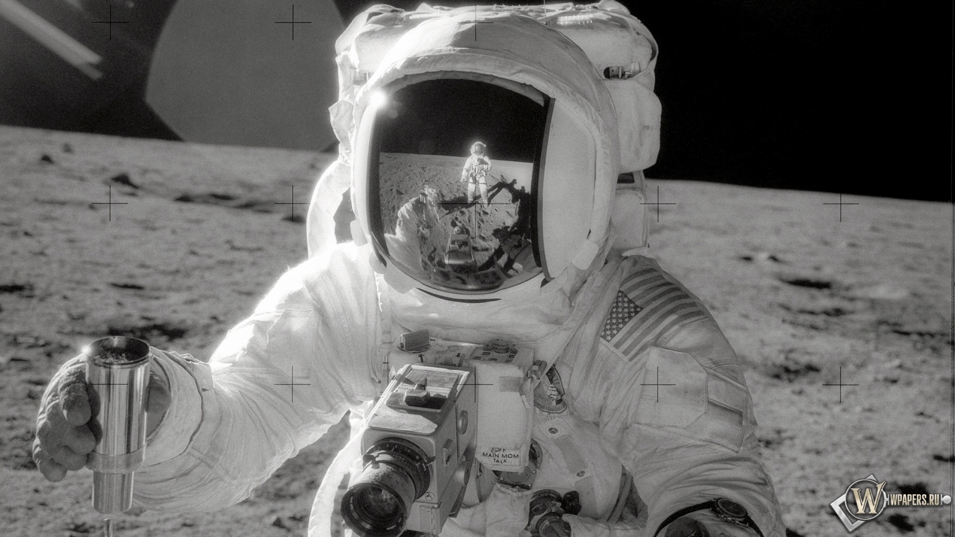 Космонавт на Луне 1920x1080