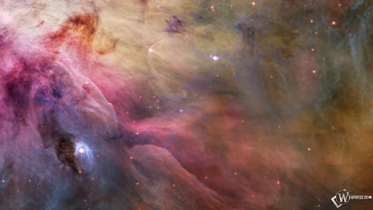 Туманность Ориона 1280x720