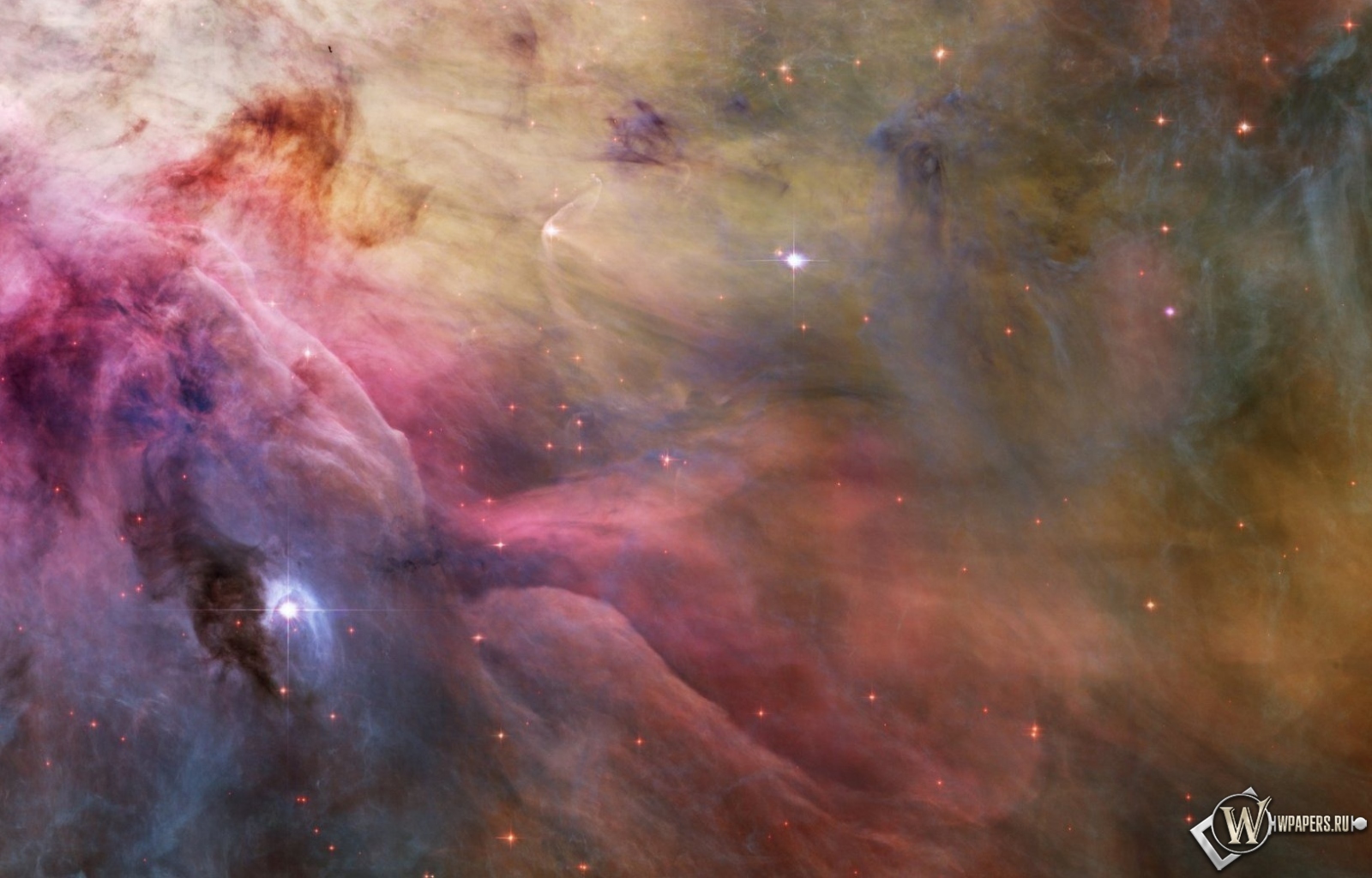 Туманность Ориона 1600x1024
