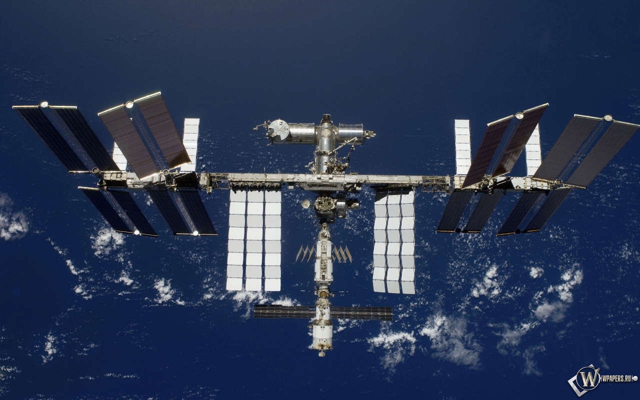 Международная космическая станция 1280x800
