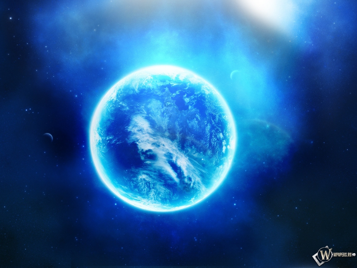 Синяя планета 1152x864