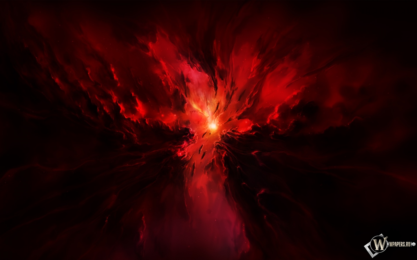 Красный космос 1440x900