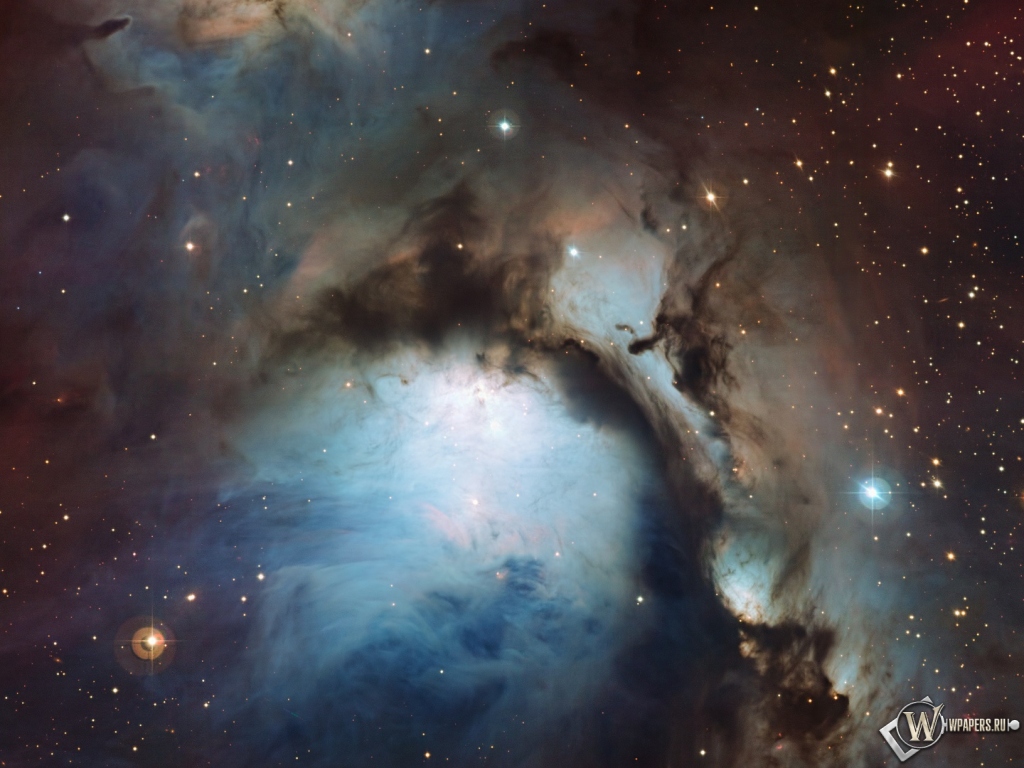 Туманность Messier 78 1024x768