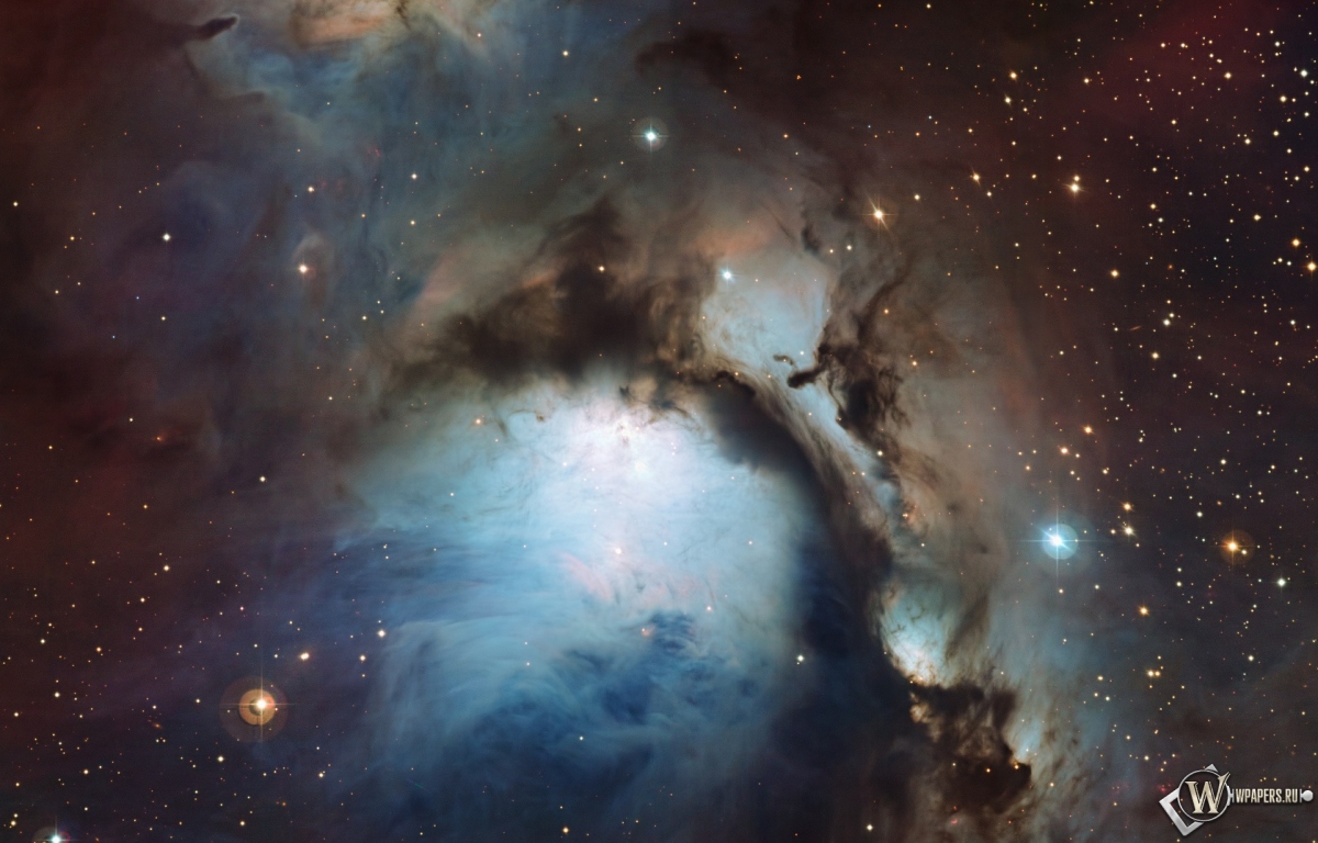 Туманность Messier 78 1200x768