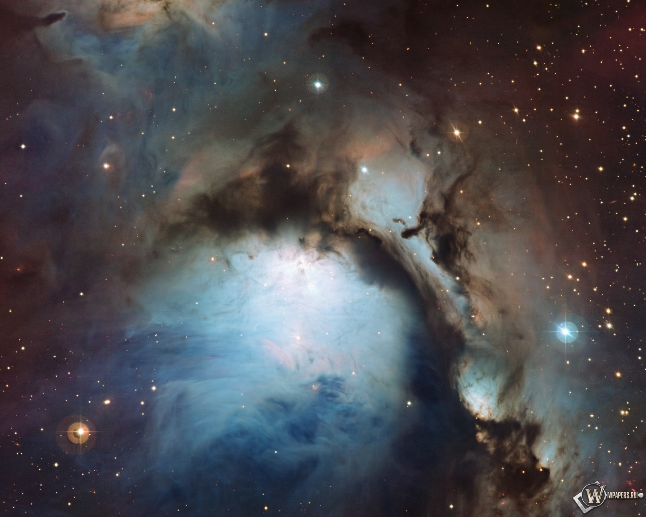 Туманность Messier 78 1280x1024