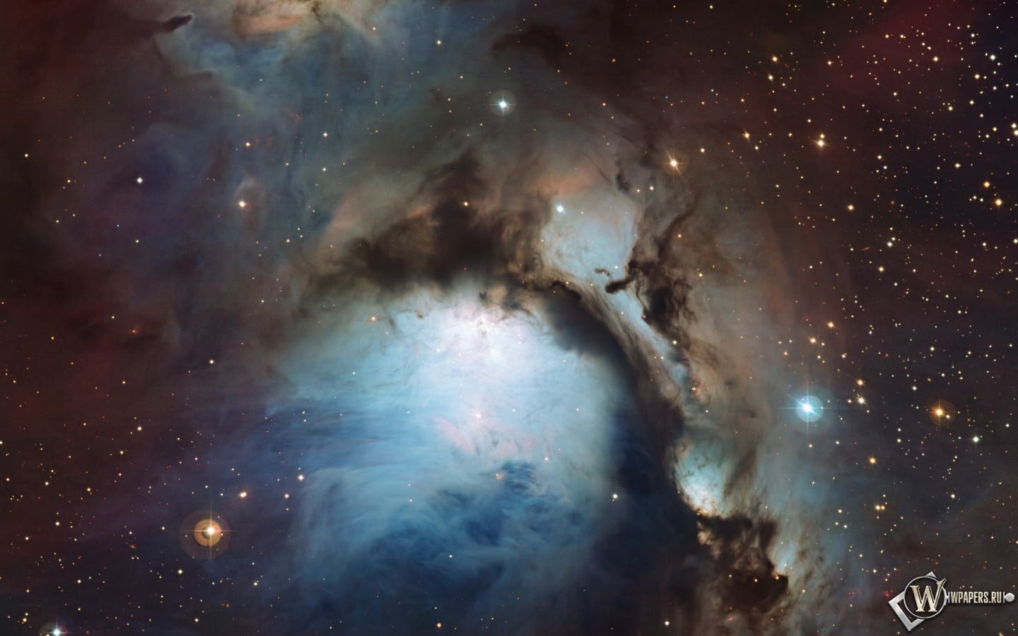 Туманность Messier 78 1440x900