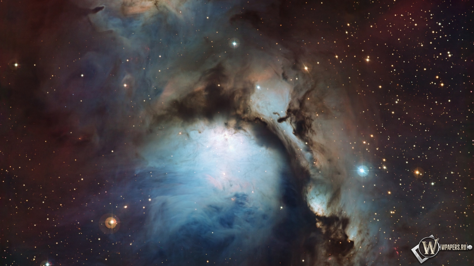 Туманность Messier 78 1600x900