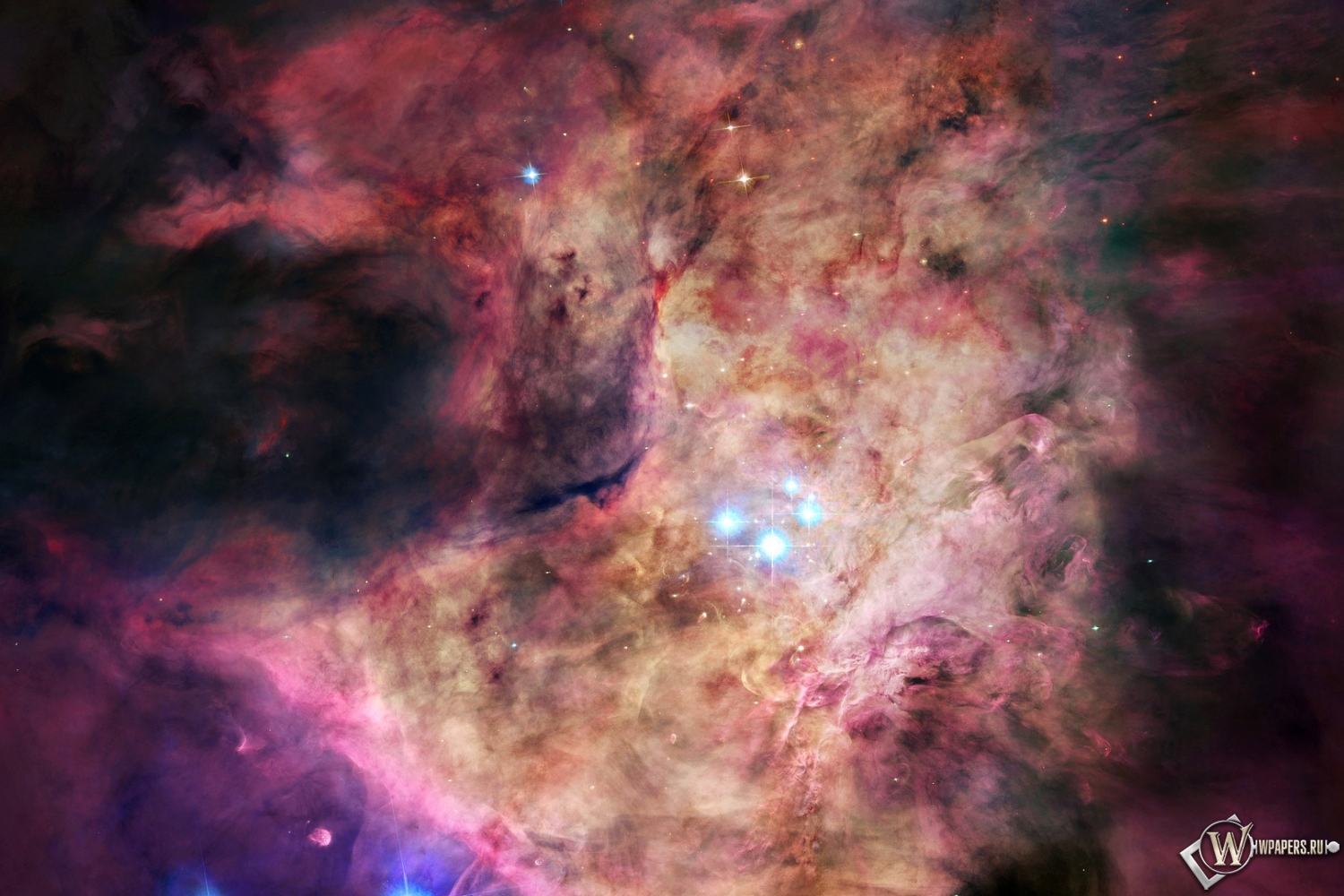 Созвездие Ориона 1500x1000