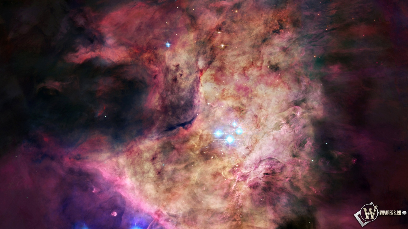 Созвездие Ориона 1600x900