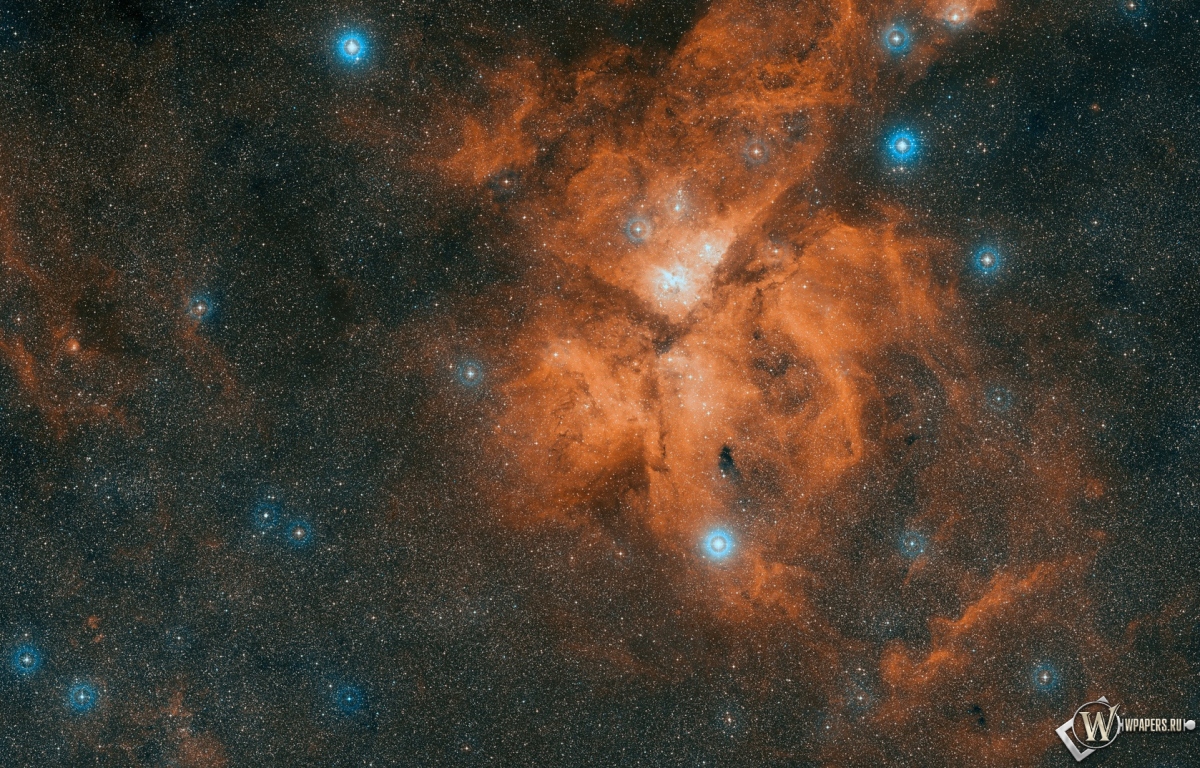 Туманность NGC 3372 1200x768