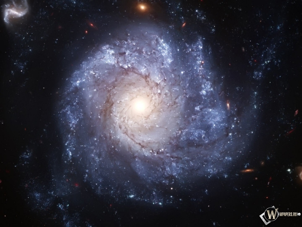 Спиральная галактика NGC 1309 1024x768
