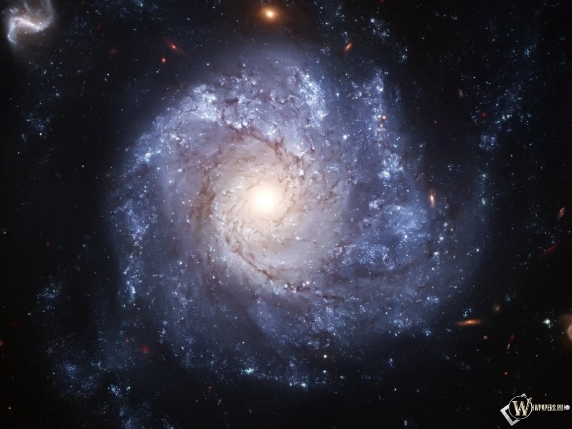 Спиральная галактика NGC 1309 1152x864