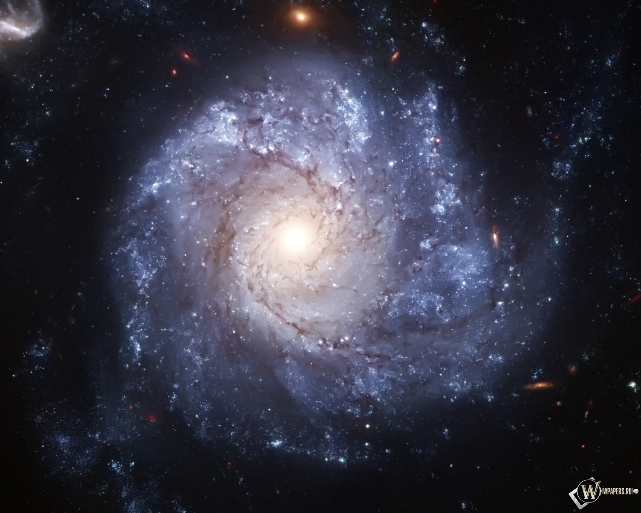 Спиральная галактика NGC 1309 1280x1024
