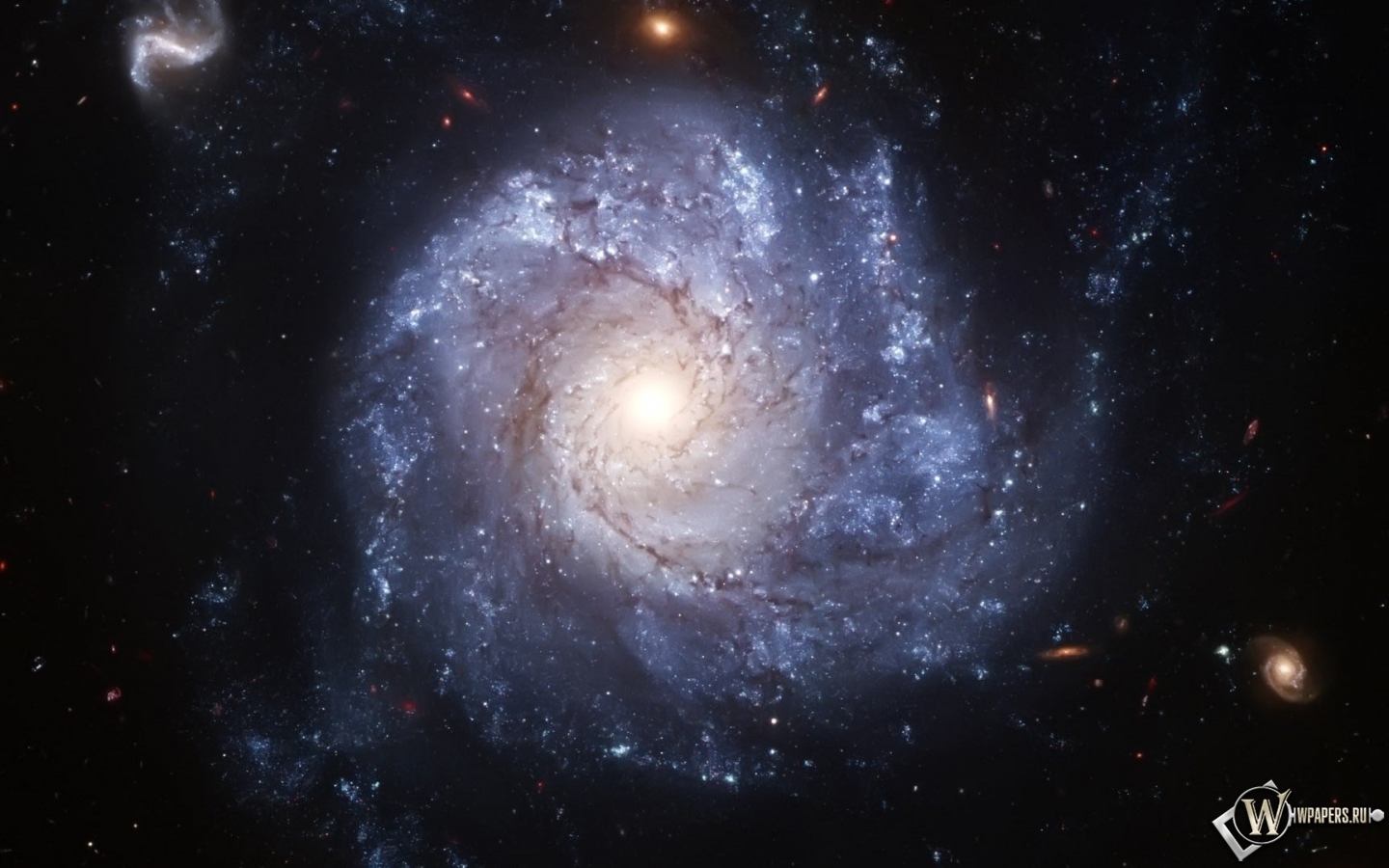 Спиральная галактика NGC 1309 1440x900