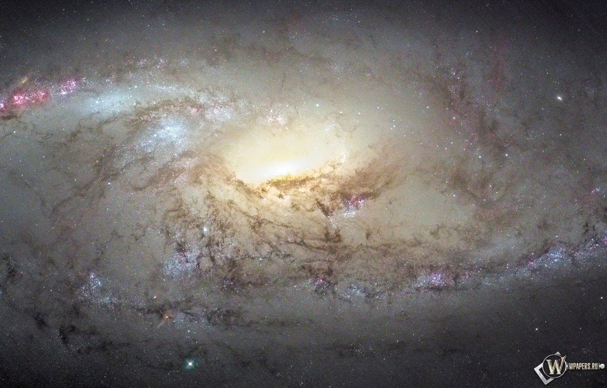 Галактика М 106 1200x768