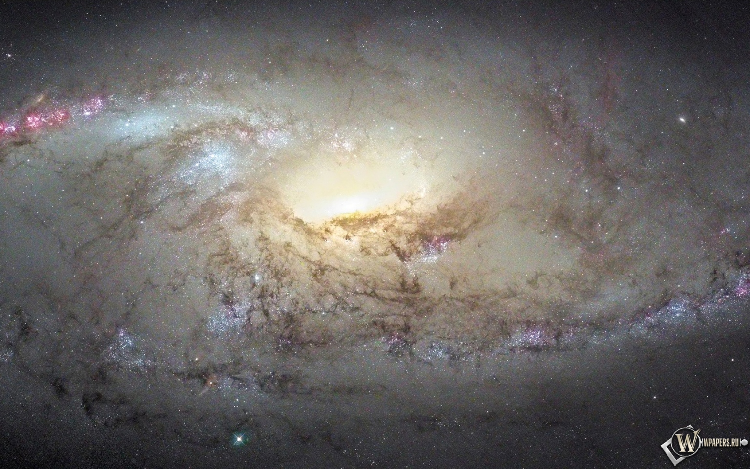 Галактика М 106 1536x960