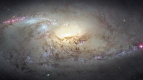 Обои Галактика М 106: Космос, Галактика, Космос