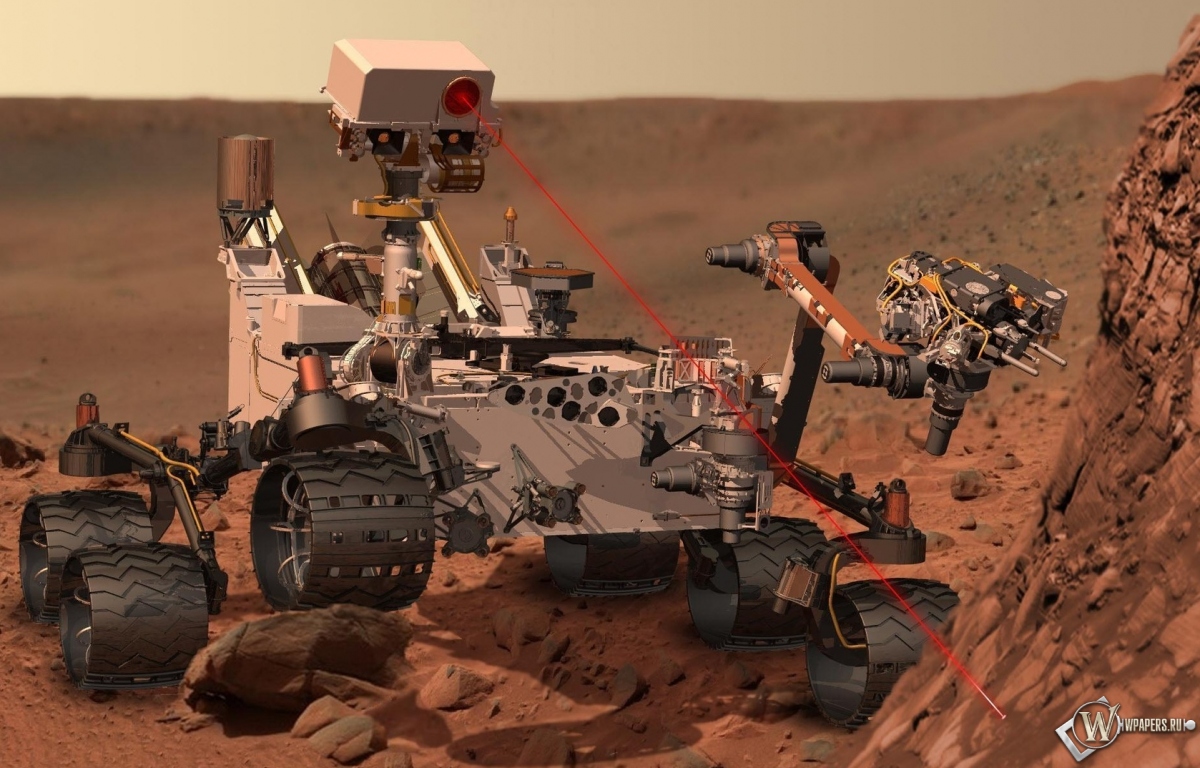 Марсоход Curiosity 1200x768