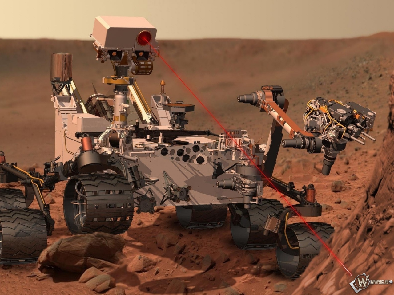 Марсоход Curiosity 1280x960