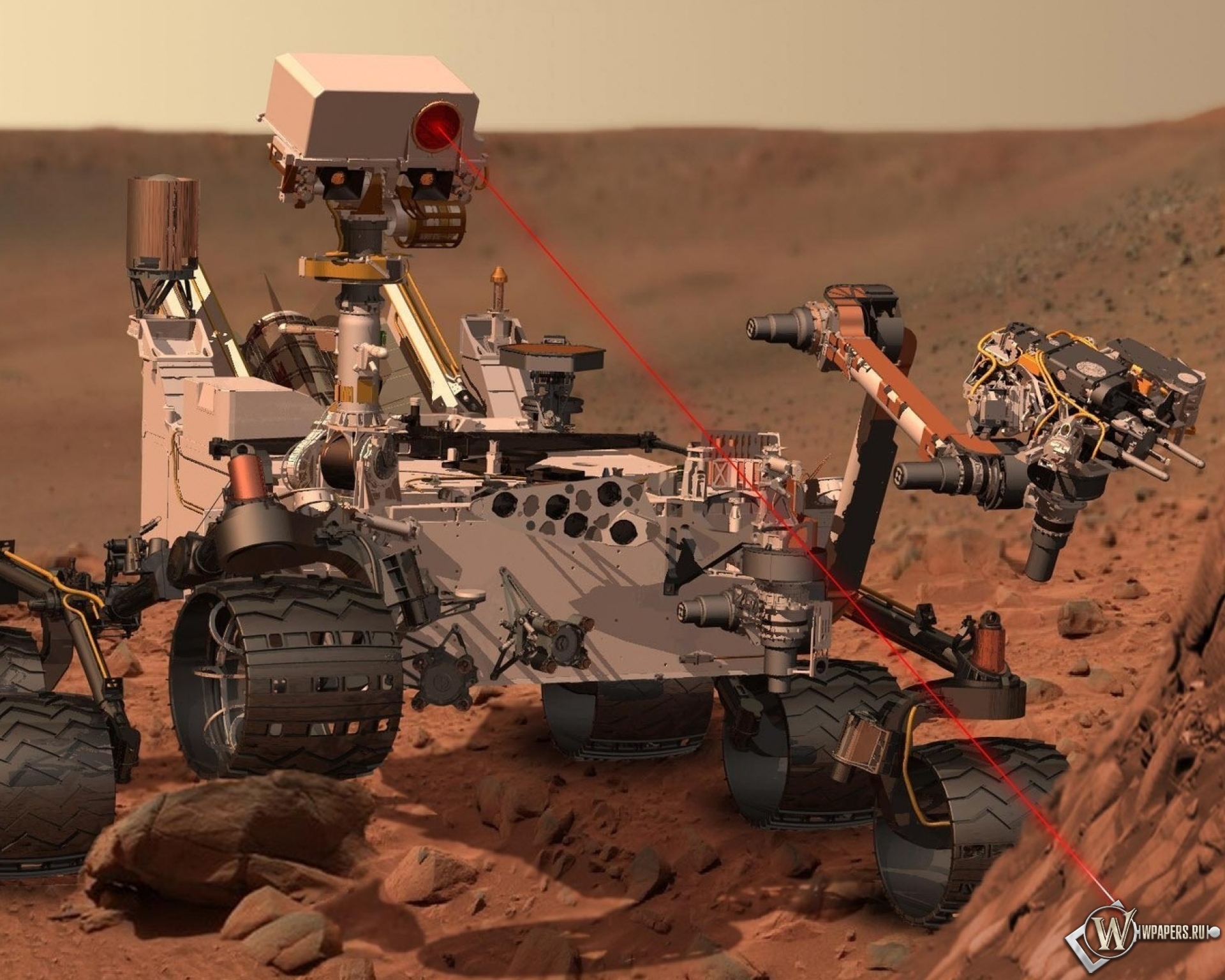 Марсоход Curiosity 1920x1536