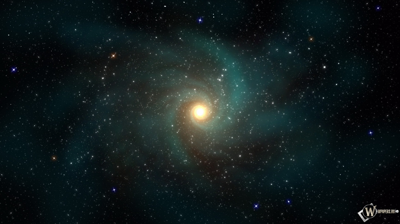 Галактика 1366x768