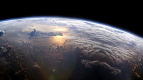 Обои Земля из космоса: Атмосфера, Облака, Вода, Земля, Космос