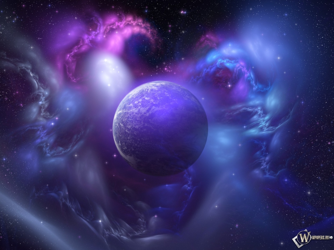 Фиолетовая планета 1152x864