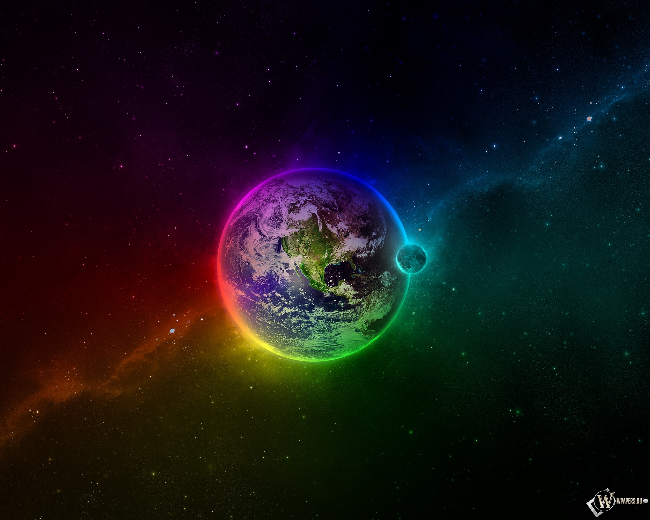 Разноцветная земля 2560x2048