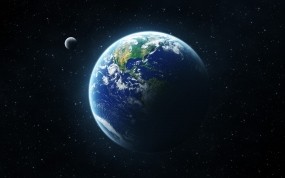 Обои Earth: Космос, Луна, Земля, Планета, Космос