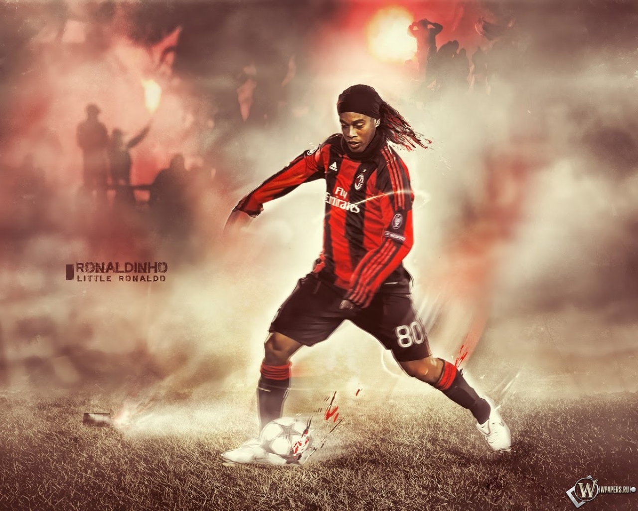 Ronaldinho AC Milan 1280x1024
