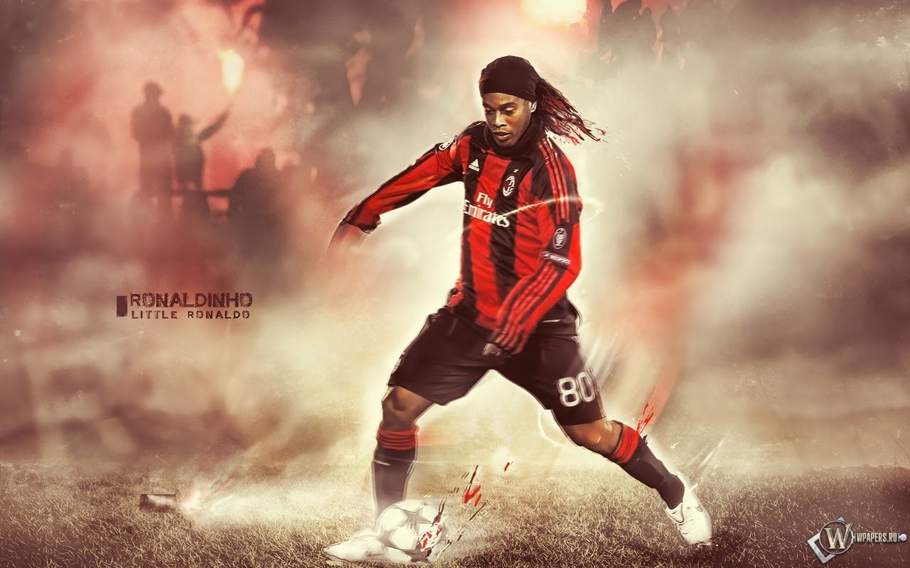 Ronaldinho AC Milan 1280x800