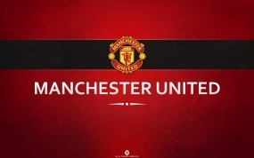 Обои Manchester United: Логотип, Футбол, Эмблема, Спорт