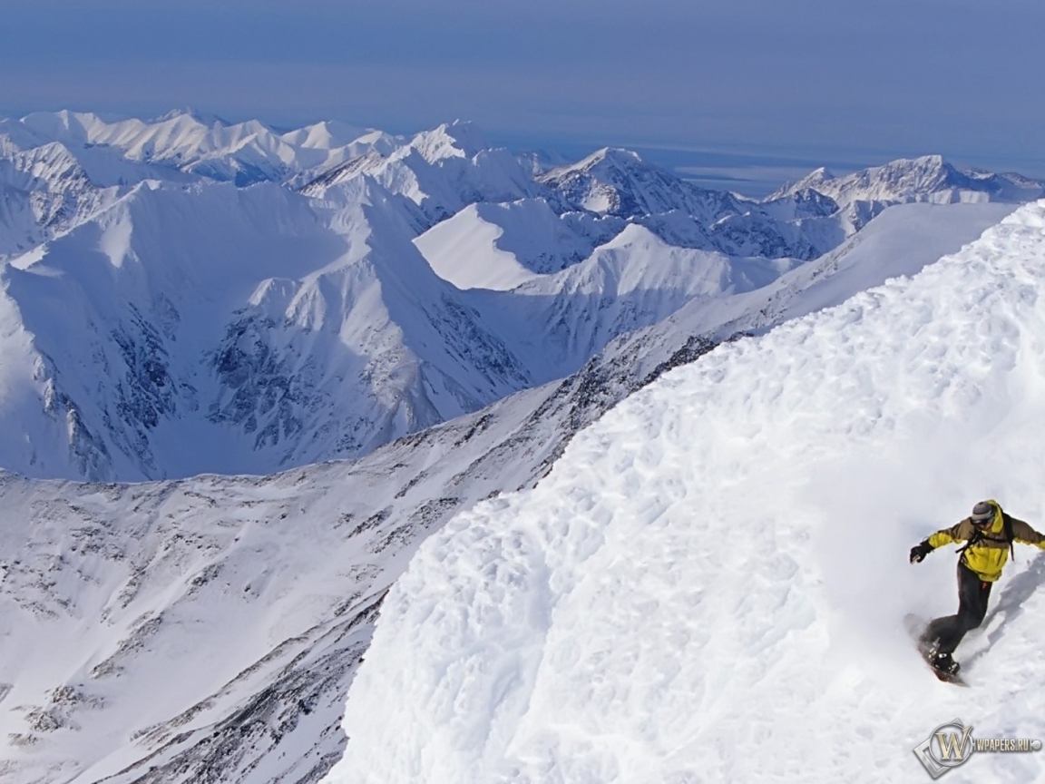 Alaskan Snowboarding 1152x864
