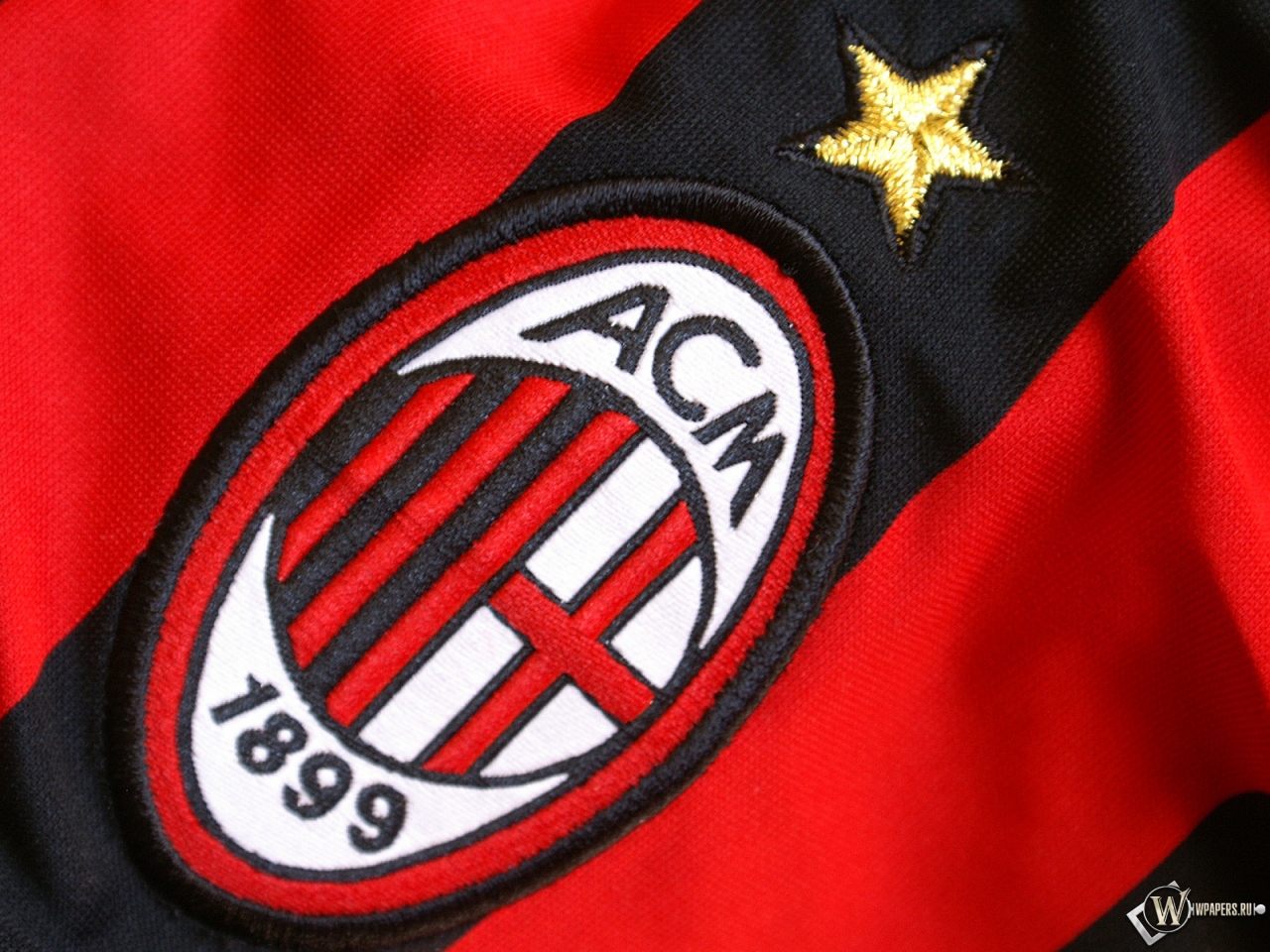 Эмблема ФК Милан 1280x960