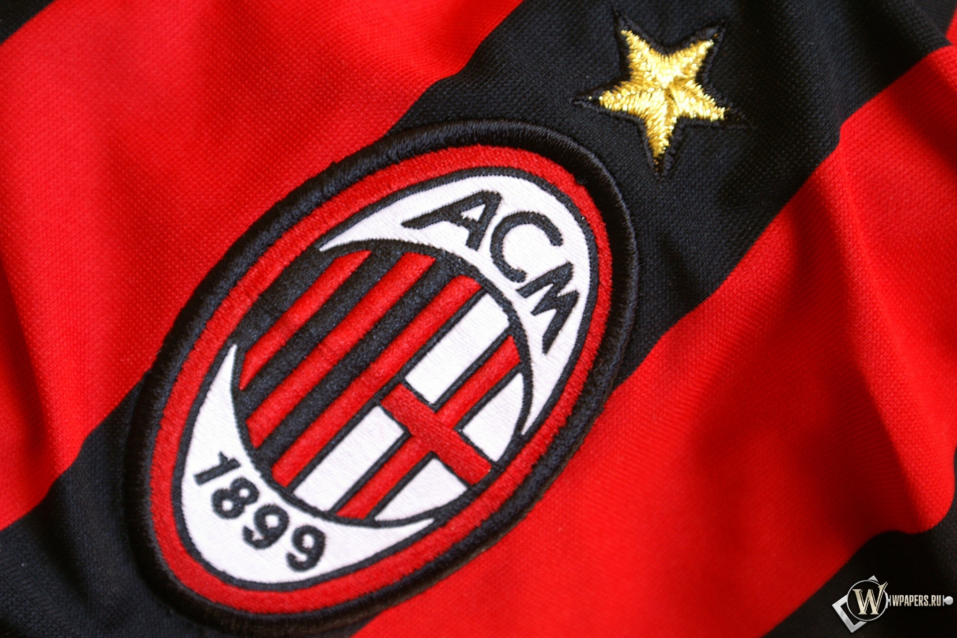 Эмблема ФК Милан 1920x1280