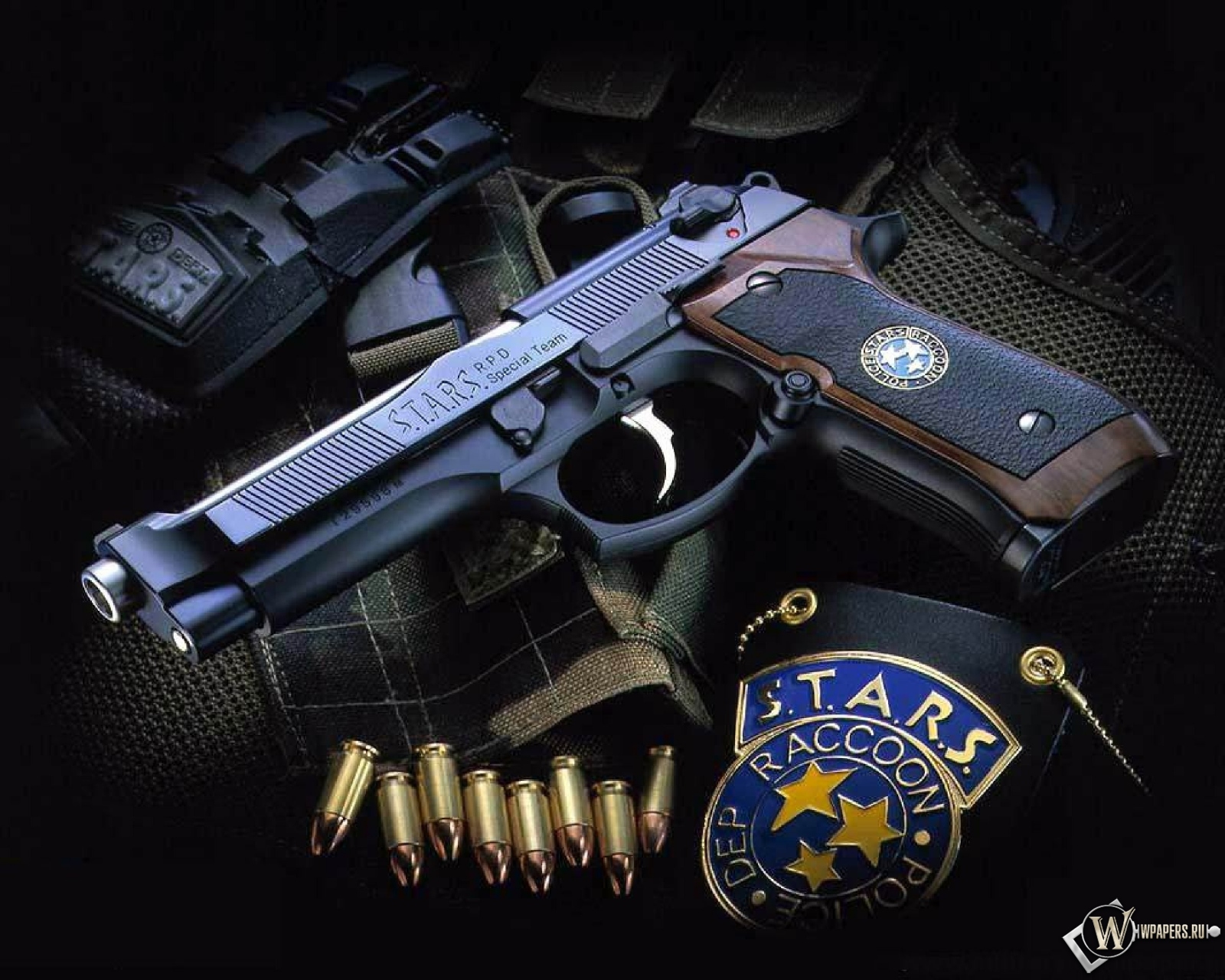 S.T.A.R.S. кастомная Beretta M 29FS 1600x1280