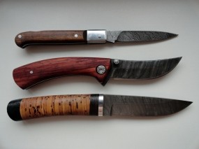 Обои Messer дамасская сталь: Сталь, Ножи, Messer, Оружие