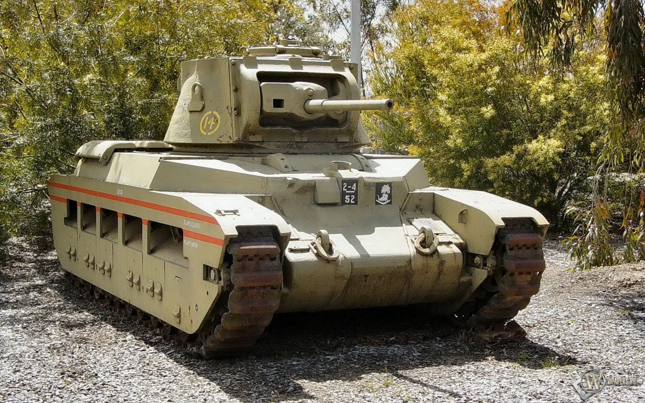 Пехотный танк «Матильда» 1280x800