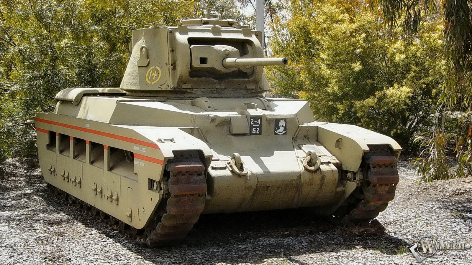 Пехотный танк «Матильда» 1600x900