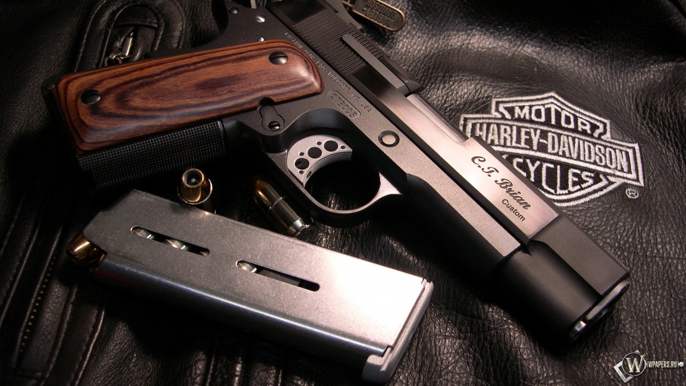 Colt M1911 Rail Gun 1366x768