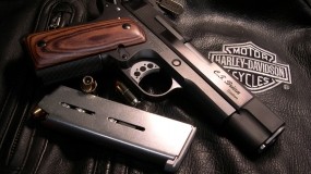 Обои Colt M1911 Rail Gun: Пистолет, Colt, Оружие