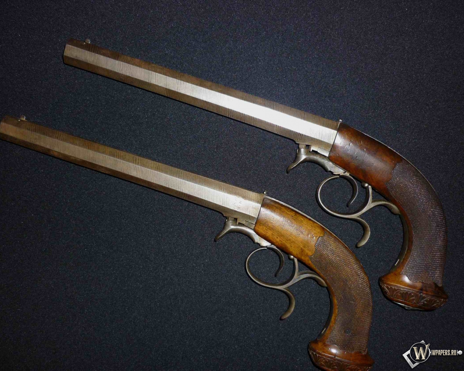Дуэльные пистолеты 40-50 годы XIX века 1600x1280