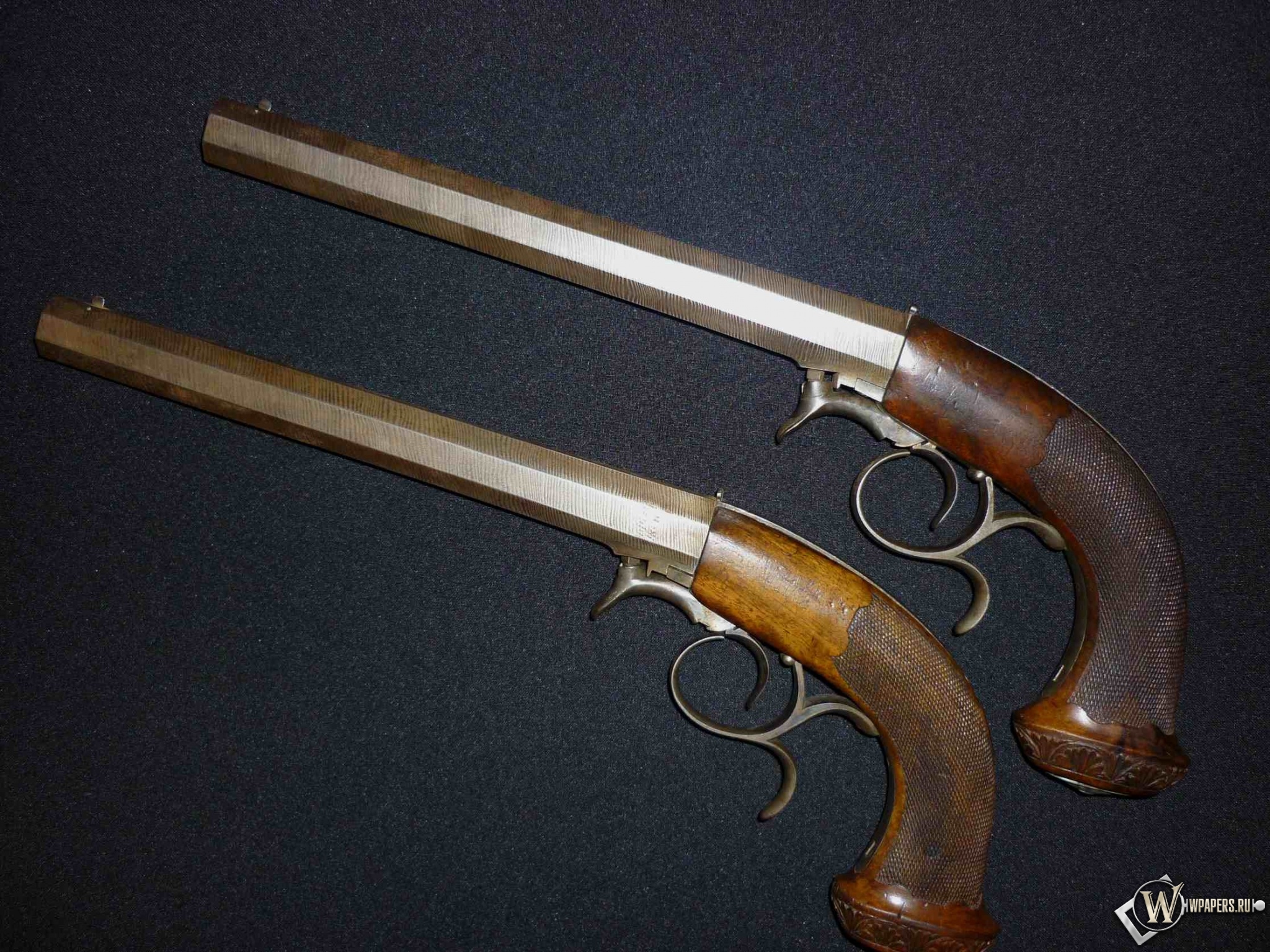 Дуэльные пистолеты 40-50 годы XIX века 2048x1536