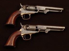 Обои Капсульные-револьверы системы Кольта: Револьвер, Colt, Оружие