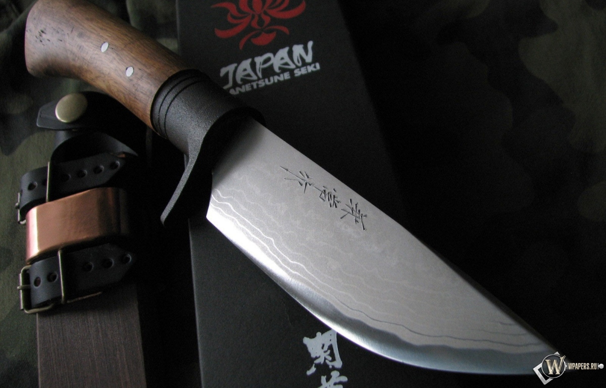 Японский нож 1200x768