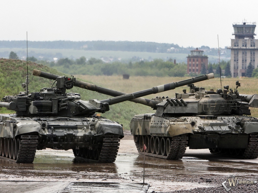 Танец танков Т-90 1024x768
