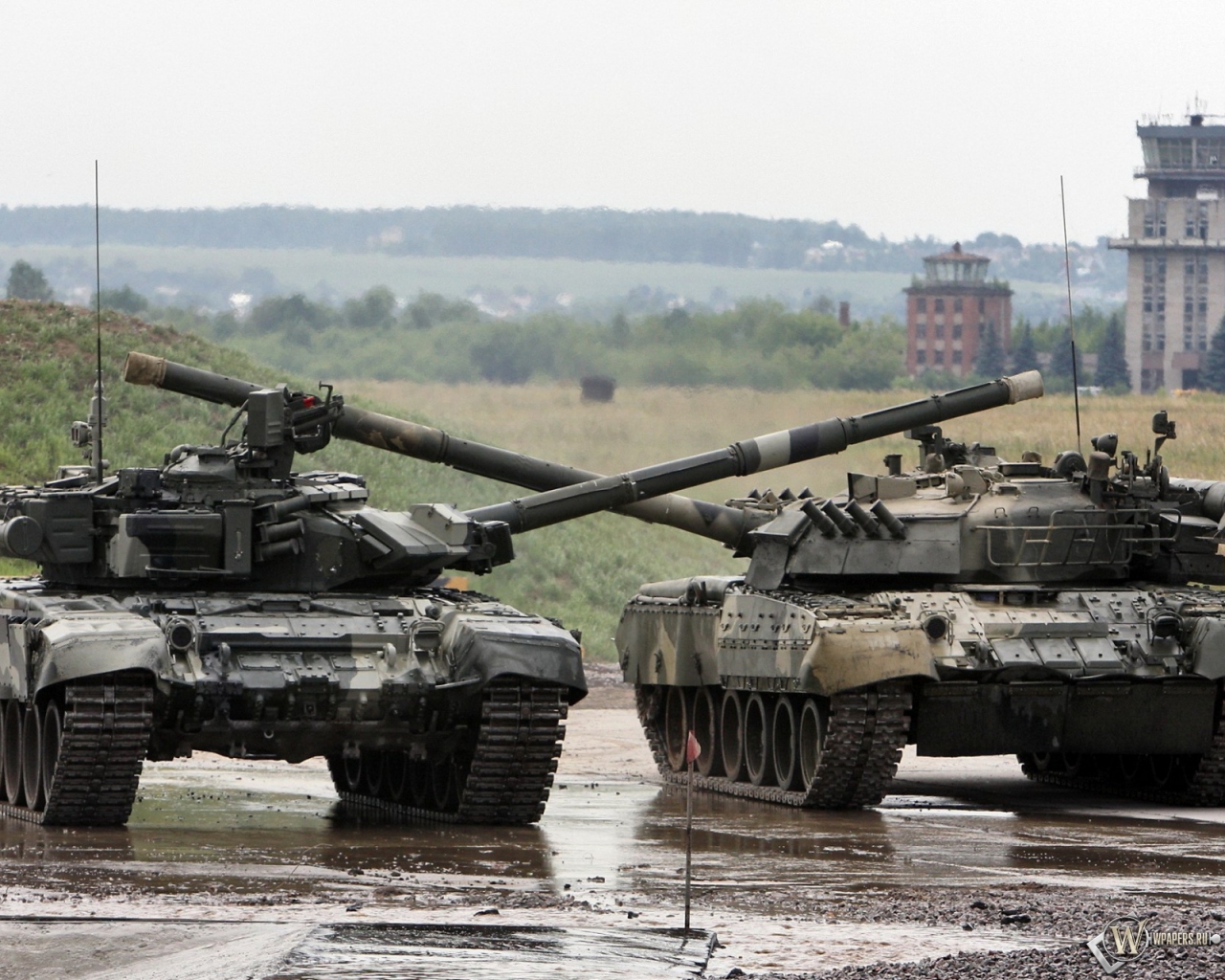 Танец танков Т-90 1280x1024
