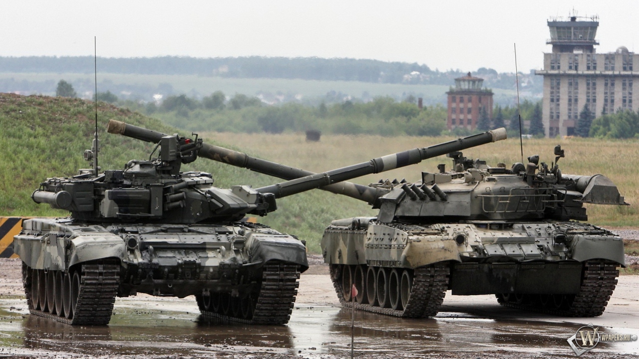 Танец танков Т-90 1280x720