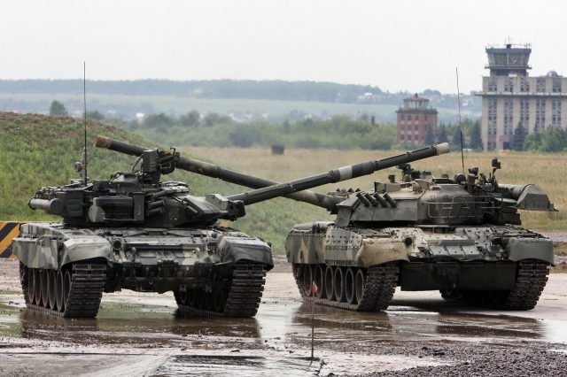 Танец танков Т-90